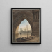 Looking Under the Bridge - John Varley — framed artwork on a wall