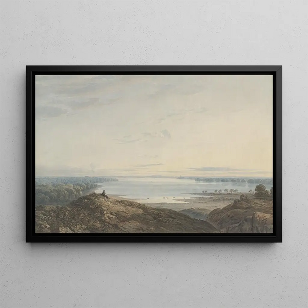 The Curfew - John Varley — framed artwork on a wall