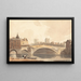 Vista de York - John Varley — cuadro enmarcado en la pared