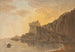 En la bahía de Salerno cerca de Vietri - John Warwick Smith — vista de la obra