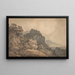 La Vallée d'Aoste, Piamonte - John Warwick Smith — cuadro enmarcado en la pared