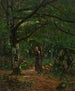 En los bosques de Fontainebleau Bosque de Fontainebleau - John Washington Love — vista de la obra