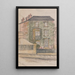 Quinze Downshire Hill Hampstead - John Werge — cuadro enmarcado en la pared