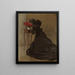 Bol en bronce - John White Alexander — cuadro enmarcado en la pared