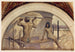 Fresque Hiéroglyphes Égyptiens dans la Série Évolution du Livre - John White Alexander — artwork view