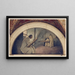 Fresque del libro manuscrito en la serie Evolución del libro - John White Alexander — cuadro enmarcado en la pared