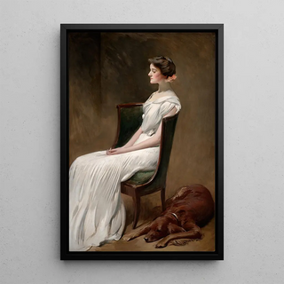 John White Alexander - Miss Dorothy Quincy Roosevelt.webp