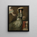 retrato de la Sra. John White Alexander - John White Alexander — cuadro enmarcado en la pared