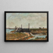 En los pantanos - John William Buxton Knight — cuadro enmarcado en la pared
