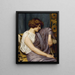 Briseis - John William Godward — framed artwork on a wall