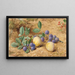 Ciruelas - John William Hill — cuadro enmarcado en la pared