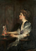 Retrato de Christiana Lily Macdonald - John William Schofield — vista de la obra