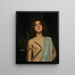 A Young Saint - John William Waterhouse — framed artwork on a wall