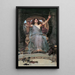 Circe ofreciendo la copa a Ulises - John William Waterhouse — cuadro enmarcado en la pared