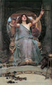 Circe ofreciendo la copa a Ulises - John William Waterhouse — vista de la obra