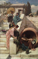 Diogène - John William Waterhouse — vista de la obra