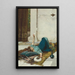 Dulzura de no hacer nada - John William Waterhouse — cuadro enmarcado en la pared