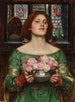 Pick the rosebuds while it's May - John William Waterhouse — artwork view
