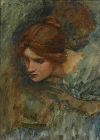 John William Waterhouse - Study For The Head Of Venus In The Awakening Of Adonis.webp