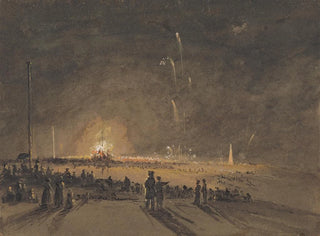 John Wilson Carmichael - A Fireworks Display.webp