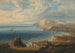 Promeneurs sur les falaises au-dessus de Freshwater Bay vus de l'est - John Wilson Carmichael — artwork view