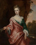 retrato de Lucy Sherard, hija del conde de Harborough y esposa del duque de Rutland - John Zachary Kneller — vista de la obra