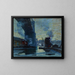 The Bridge - Jonas Lie — framed artwork on a wall