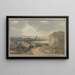 Landscape with an Abbey - Jonathan Girtin — framed artwork on a wall