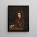 Alexandre Pope - Jonathan Richardson the Elder — framed artwork on a wall