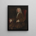 François segundo conde de Godolphin - Jonathan Richardson el Viejo — cuadro enmarcado en la pared