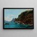 Grotte bleue - João Baptista da Costa — framed artwork on a wall