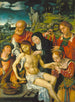 Lamentation del Cristo - Joos van Cleve — vista de la obra