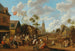 Una Fiesta de Pueblo - Joost Cornelisz Droochsloot — vista de la obra