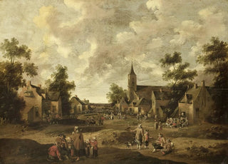 Joost Cornelisz Droochsloot - Village Street.webp