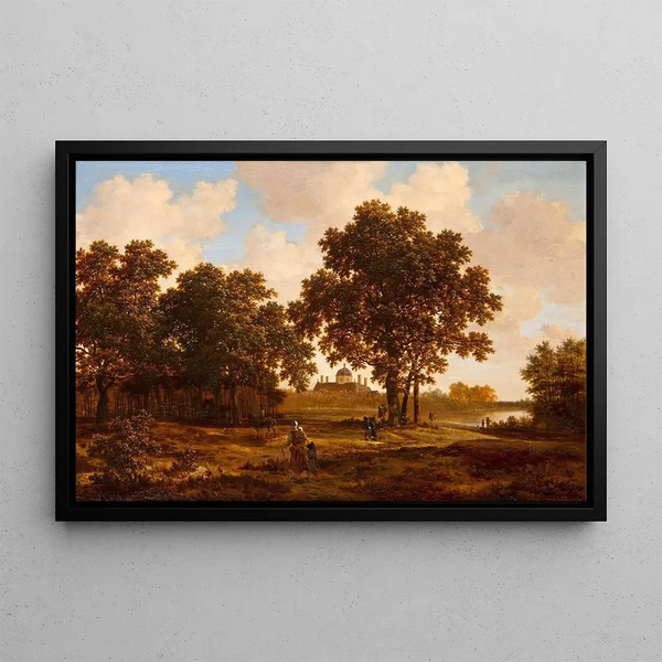 Joris van der Haagen - Het Haagse Bos met gezicht op Paleis Huis ten Bosch.webp