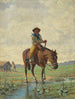 Un vaquero - José Bouchet — vista de la obra