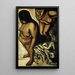 Indian women from the Los teules series - José Clemente Orozco — framed artwork on a wall
