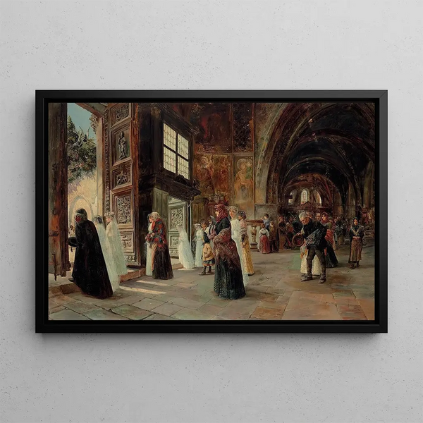 Jos Gallegos Y Arnosa - After the wedding ceremony.webp