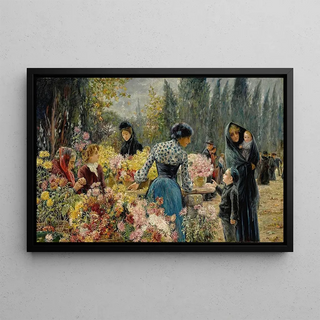 Jos Gallegos Y Arnosa - All Souls Day In rome.webp