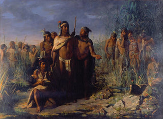 Jos Mara Jara - The Founding of Mexico City.webp