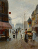 Una escena callejera en París - José María Jardines — vista de la obra
