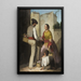 Vendeuse de flores - José Roldán — cuadro enmarcado en la pared