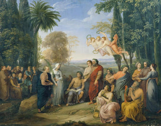 Josef Abel - Klopstock unter den Dichtern im Elysium.webp