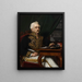 Retrato de Moritz Kaiserfeld von Blagatinschegg - Josef Allmer — cuadro enmarcado en la pared