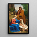 La Sainte Famille - Josef Arnold l'Ancien — framed artwork on a wall