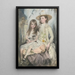 Hermanas austriacas - Josef Árpád Koppay — cuadro enmarcado en la pared