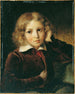 Retrato de un niño - Josef Bayer — vista de la obra