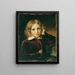 Retrato de un niño - Josef Bayer — cuadro enmarcado en la pared