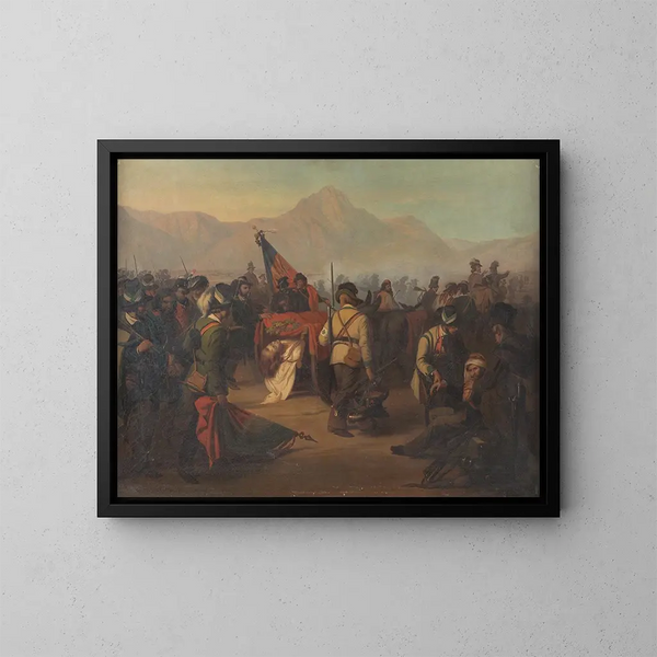 la guerra de liberación tirolesa - Josef Böche — cuadro enmarcado en la pared