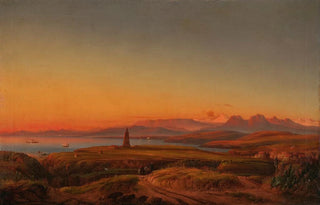 Josef Carl Berthold Pttner - Bay Near Valparaiso Chile.webp